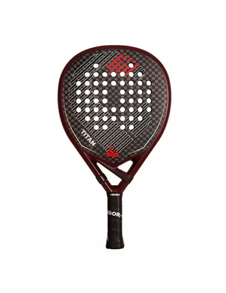 Padelschläger Vibor-A Titan 12K Rot | Ofertas De Padel